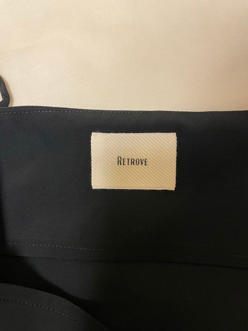 アパルトモンRETROVE ブラック レースキャミソール