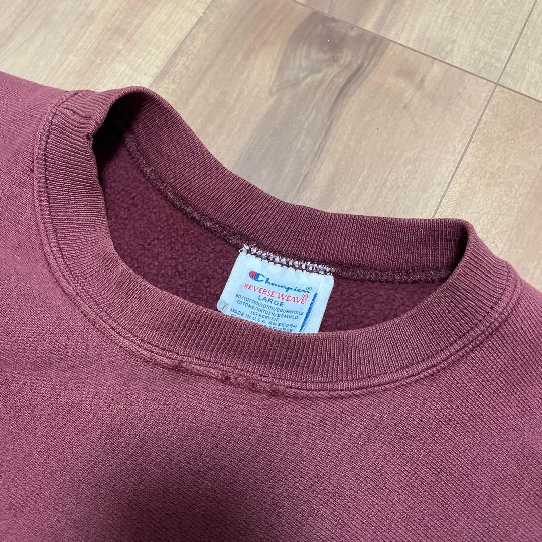 し*ド様 希少カラー　90's チャンピオン　リバースウィーブ　目無し　2枚タグ