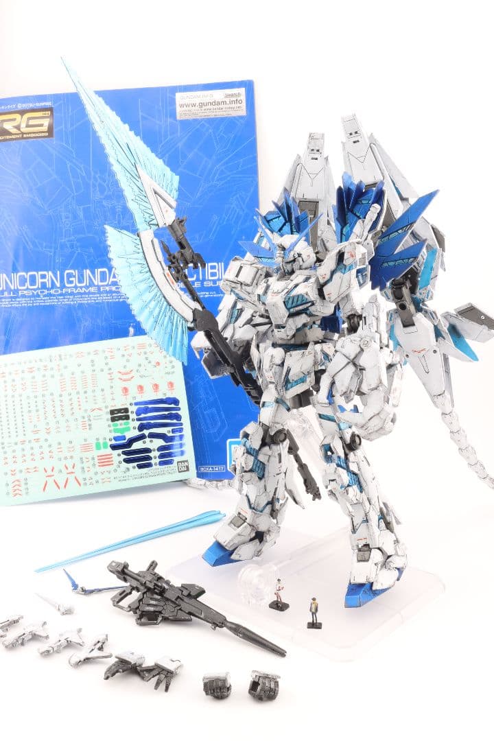 RGユニコーンガンダムペルフェクティビリティ　塗装済み　完成品