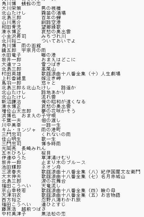 演歌CDシングル100枚セット中古品即納！