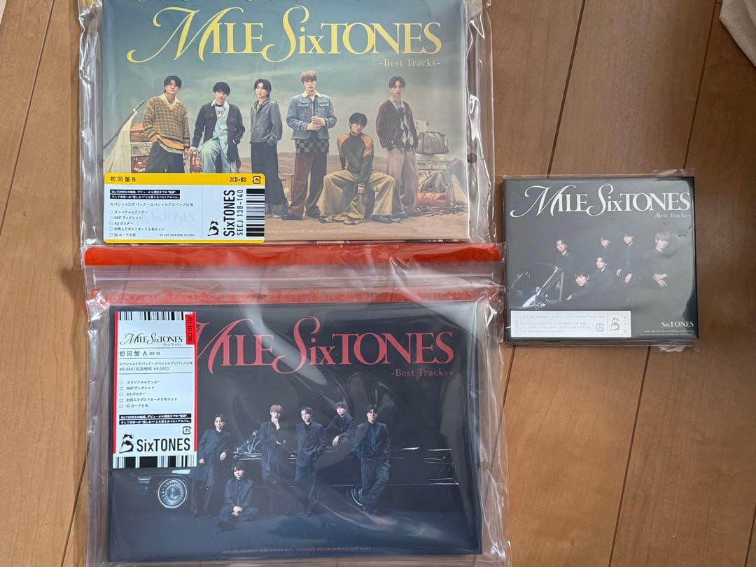 SixTONES MILE 初回限定盤 三形態BD
