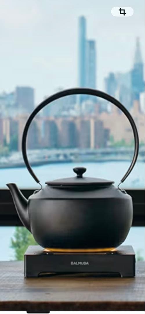 MoonKettle 電気ケトル 黒