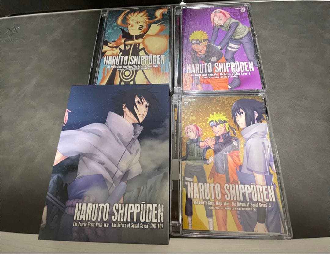 NARUTO ナルト疾風伝 忍界大戦 第七班再び DVD BOX 全巻