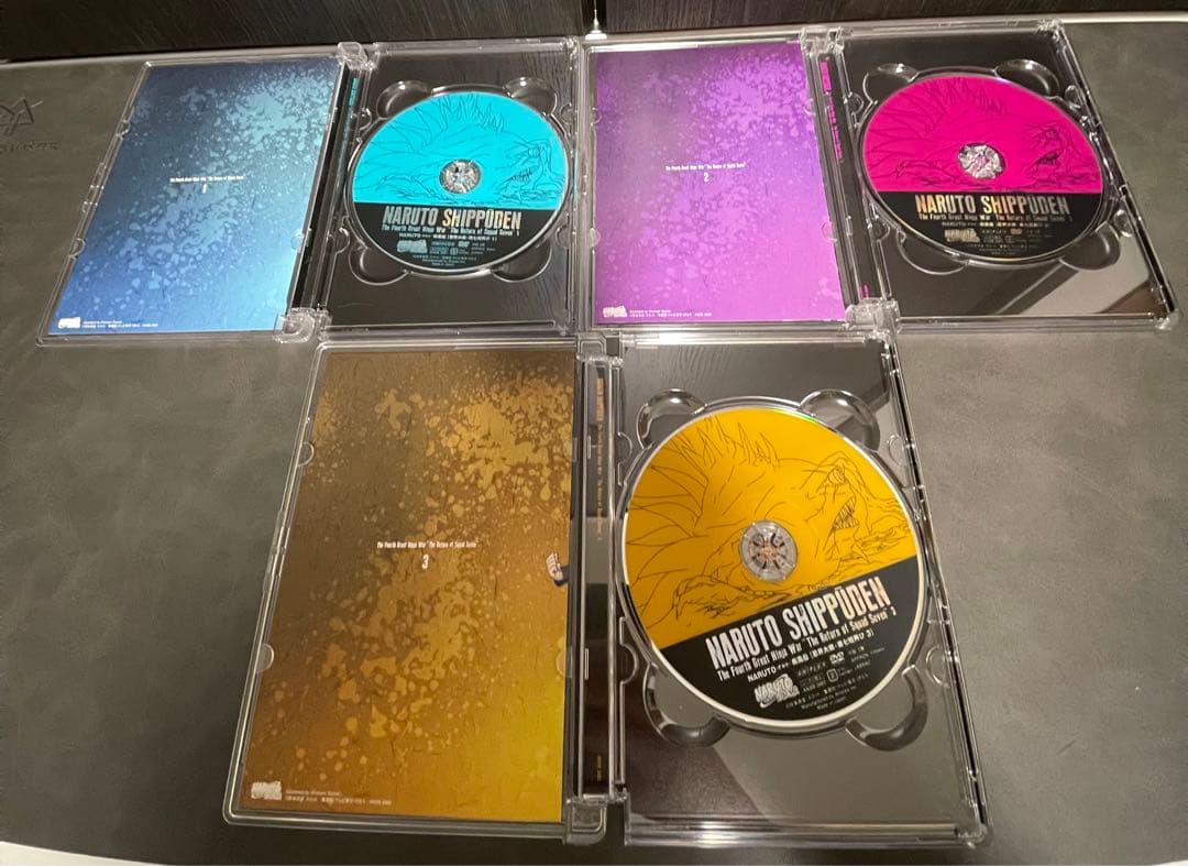 NARUTO ナルト疾風伝 忍界大戦 第七班再び DVD BOX 全巻