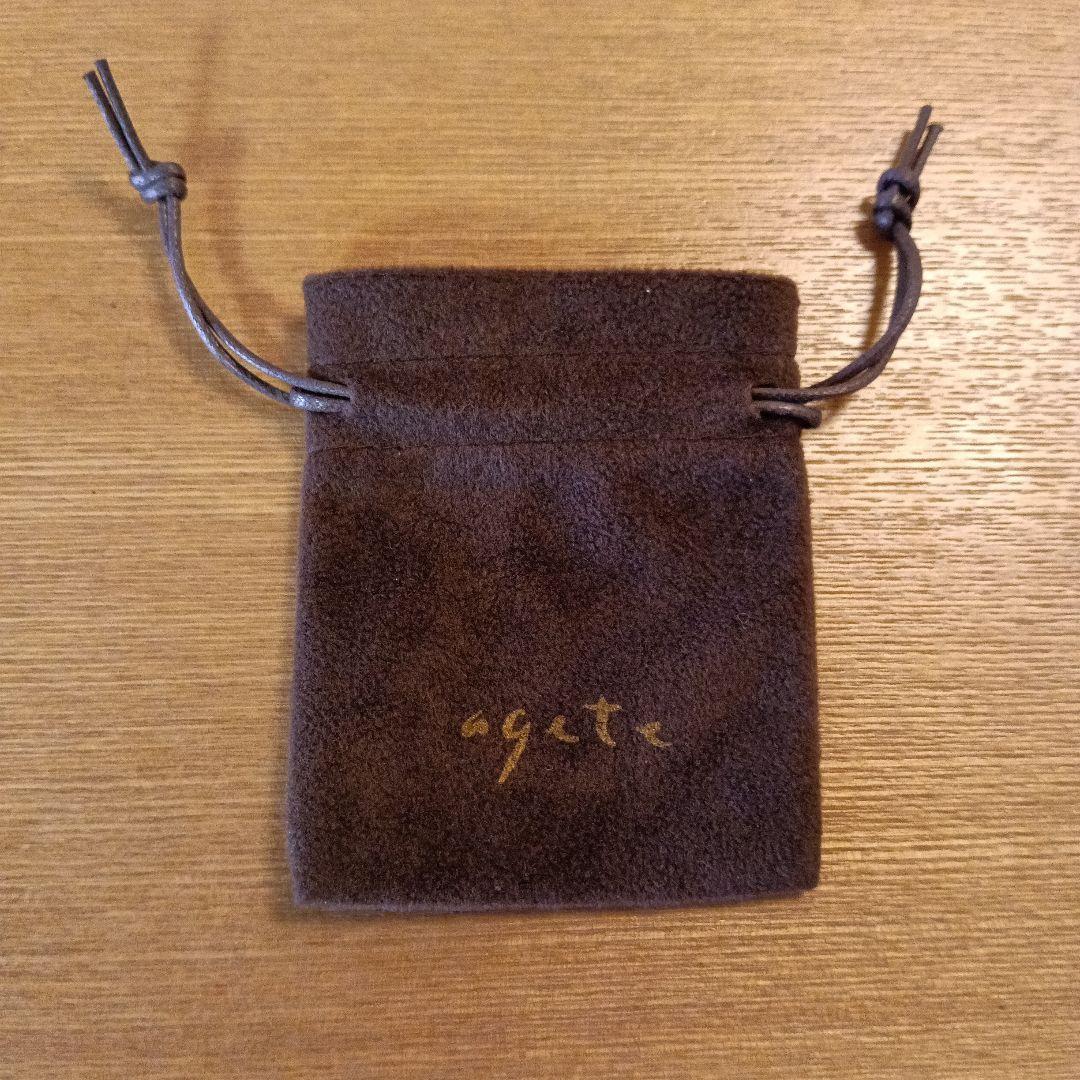 agete ゴールド 腕時計 ソーラー