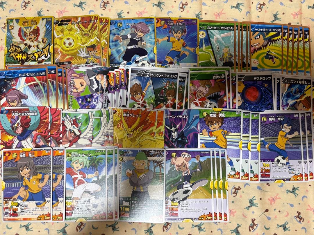イナズマイレブン　トレーディングカードゲーム等　大量