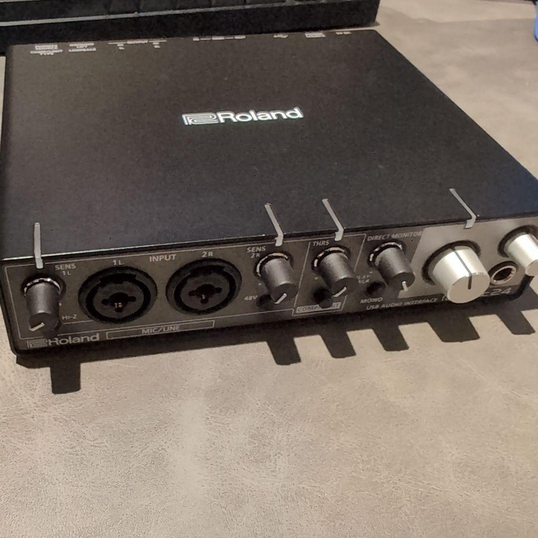 Roland Rubix24 とaudio-technica AT2020