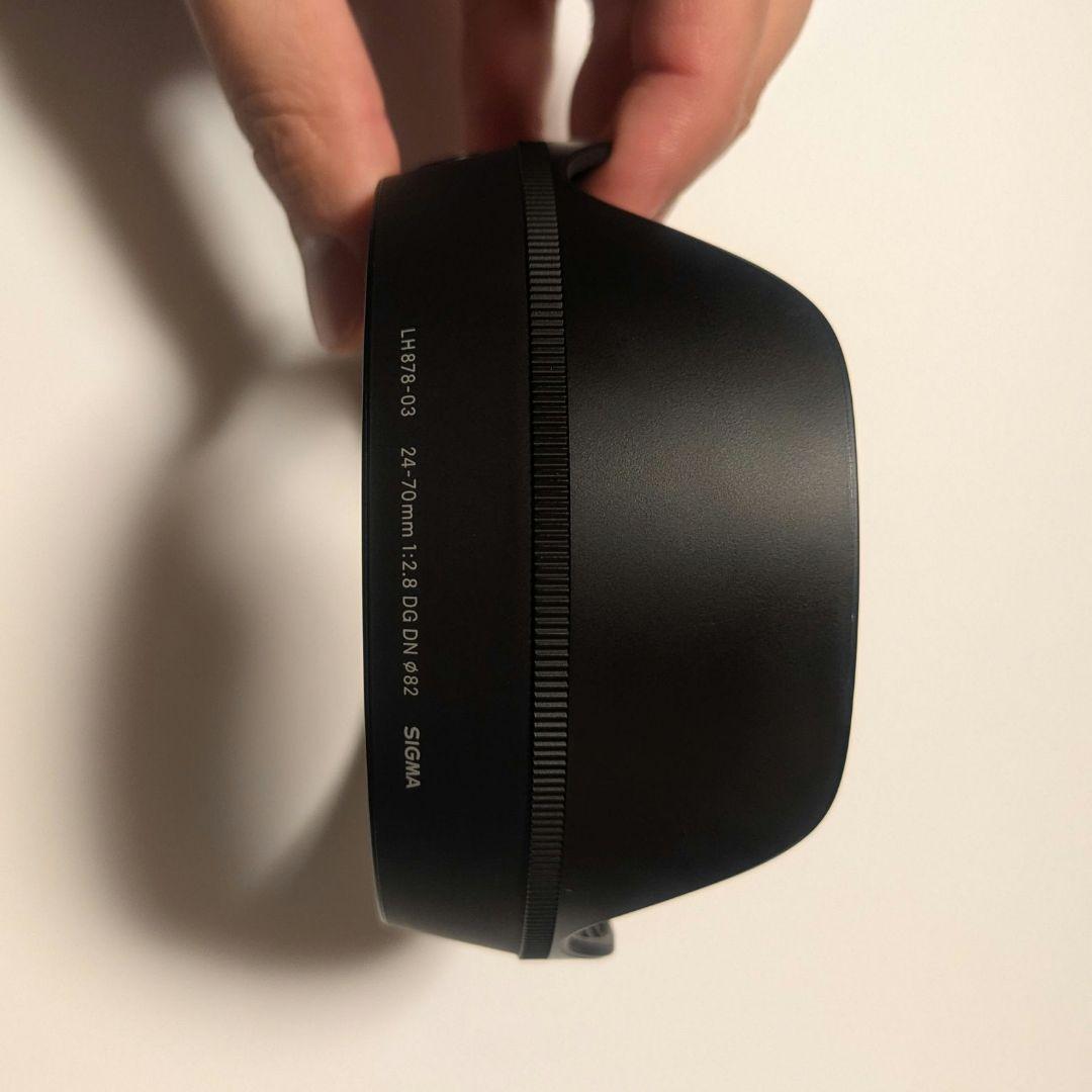 【美品】SIGMA 24-70mm F2.8 DG DN art ズームレンズ