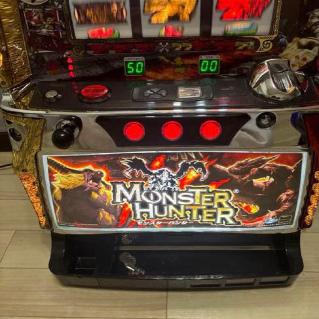 白ロム搭載機　スロット実機　初代モンスターハンター