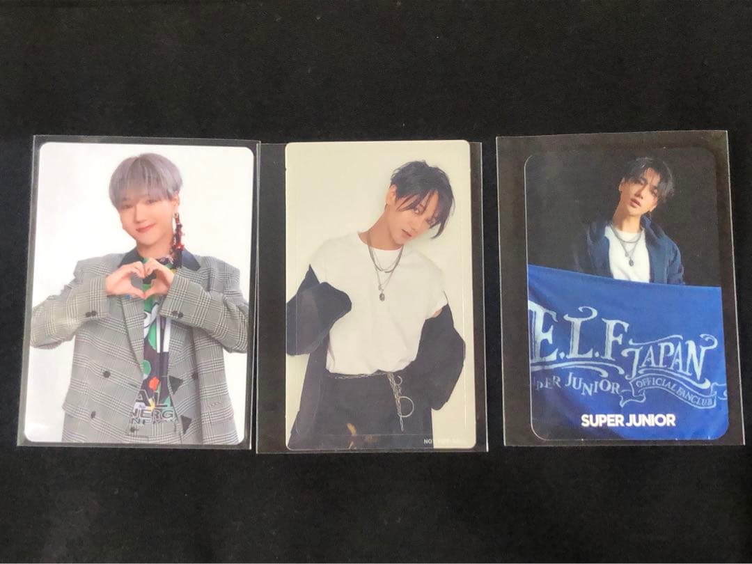 SUPER JUNIOR イェソンステッカートレカ3点セットまとめ売り最終値下げ