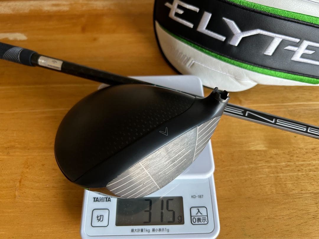 キャロウェイ エリートドライバー 1w 9度　貴重なテンセイ60SRシャフト付き