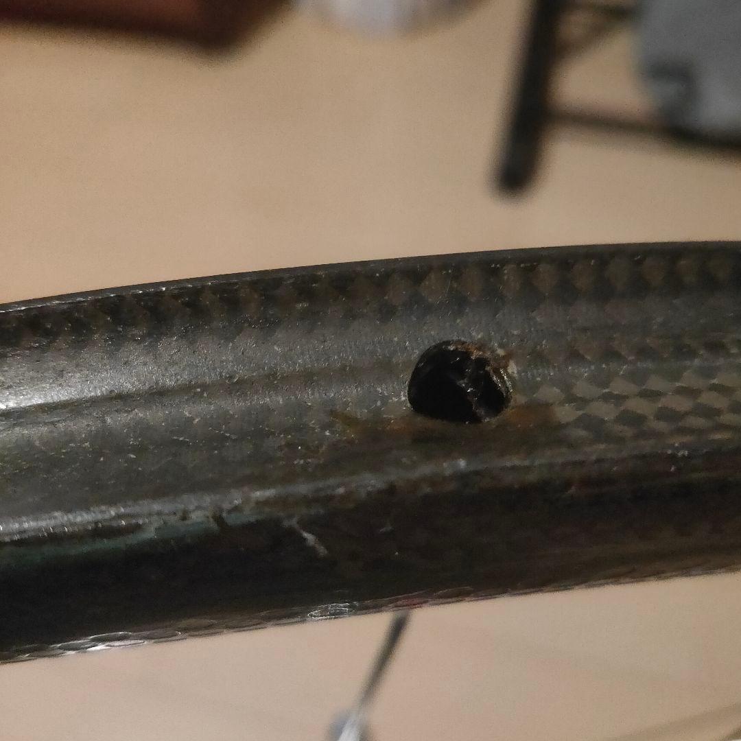 （ジャンク）ZIPP 202 チューブラー　カンパニョーロフリー前後セット