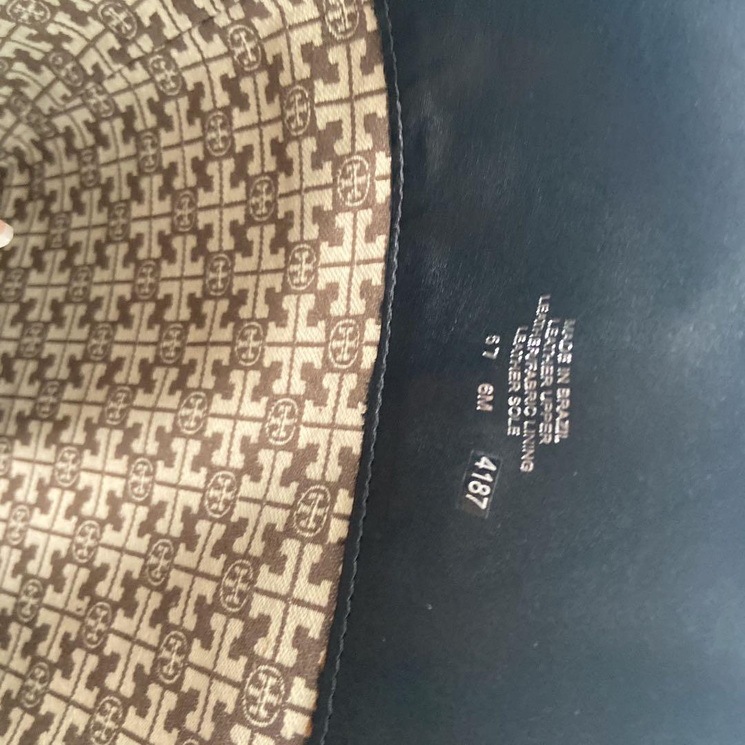 トリーバーチスタッズ付きロングブーツ　美品