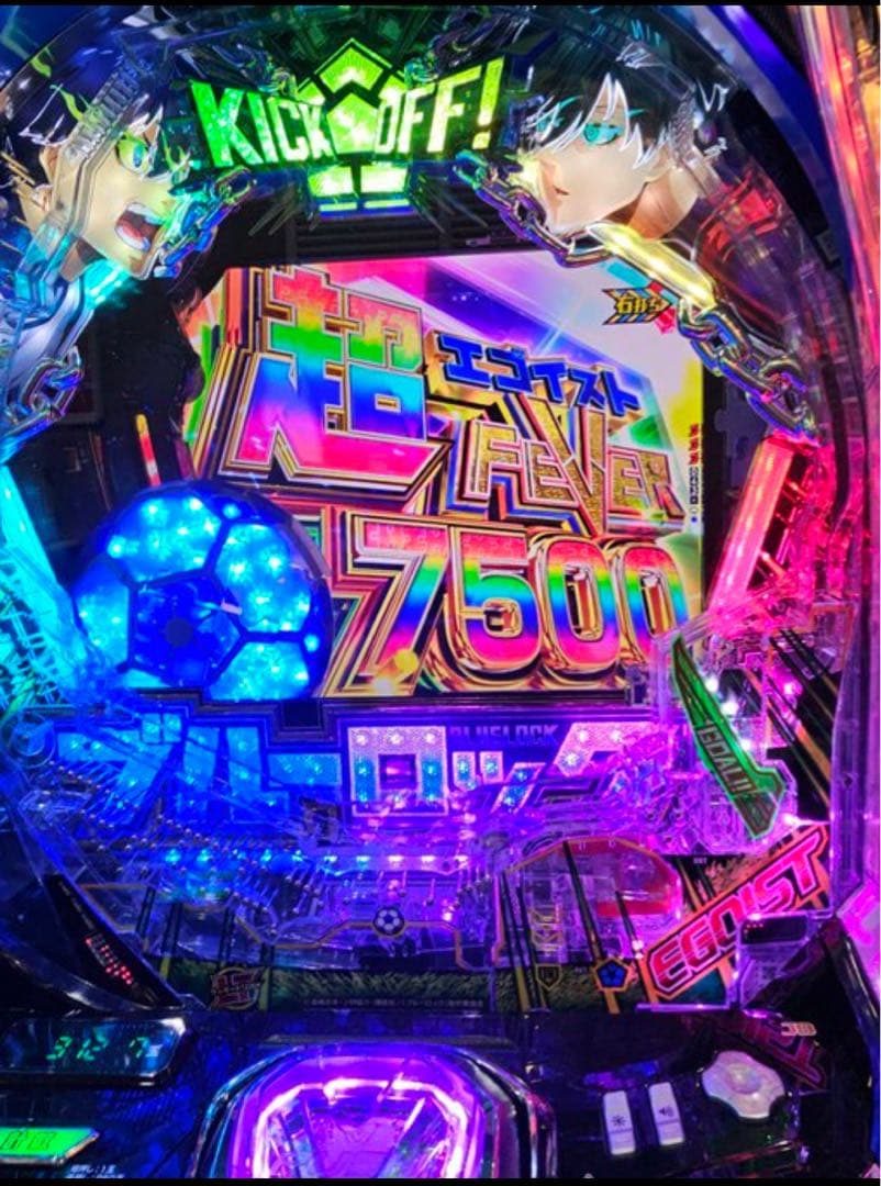 カフェ！スマパチ ブルーロック 実機！ オプション追加！ 送料無料！