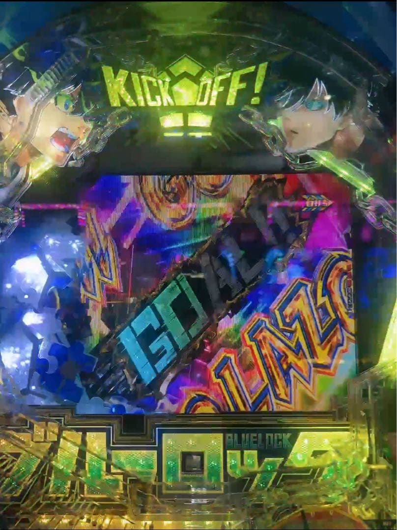 カフェ！スマパチ ブルーロック 実機！ オプション追加！ 送料無料！