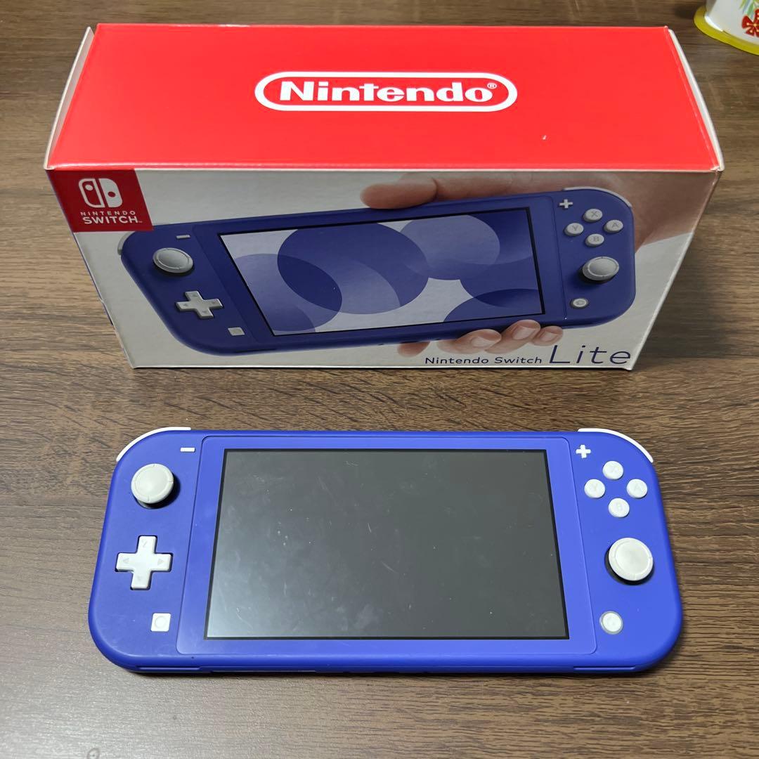 合馬公式アカウント　Switch Nintendo Lite ブルー
