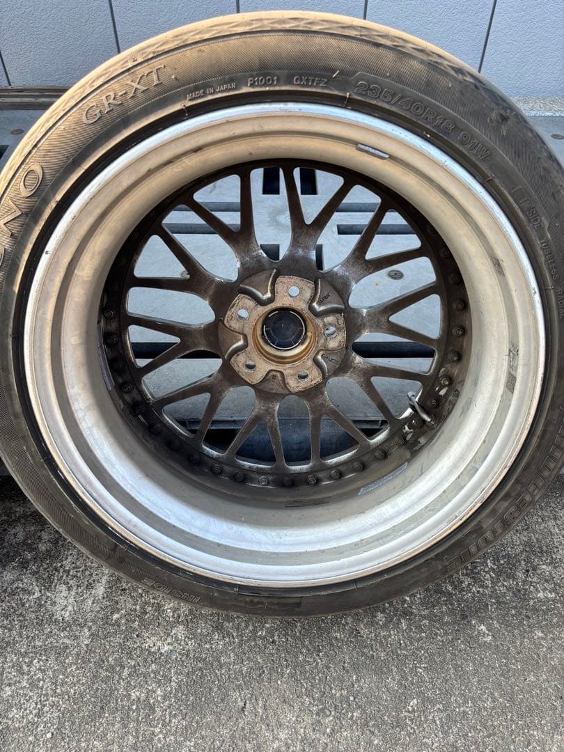 6*x様 WORK REZAX 18インチ　BRIDGESTONE REGNO