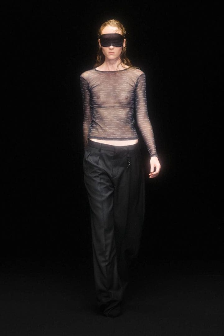 パンツ dressedundressed 23ss black trousers