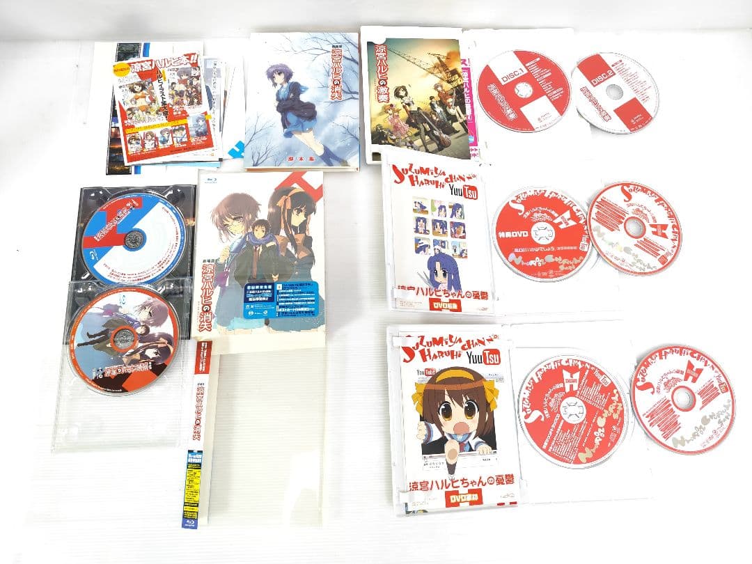涼宮ハルヒの憂鬱 DVD 全巻　限定版１期２期　劇場版涼宮ハルヒの消失　計20本