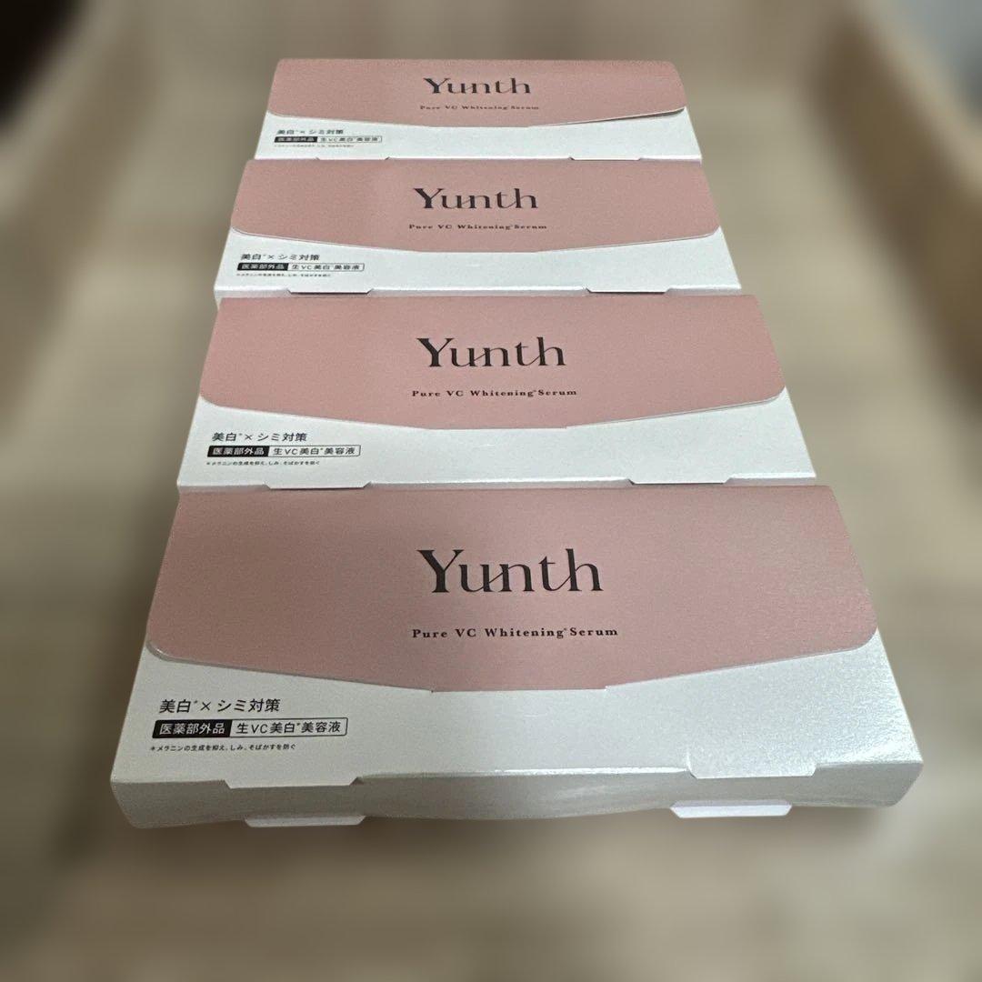 Yunth 生VC美白美容液 4箱まとめ売り