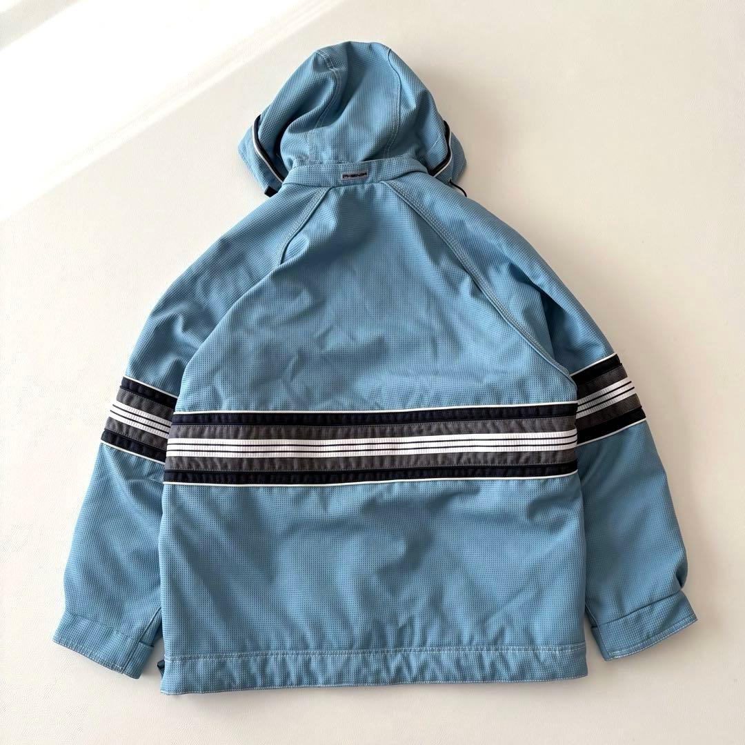 ■美品PHENIXスキースノーボードウェア上下セットレディースL水色×白