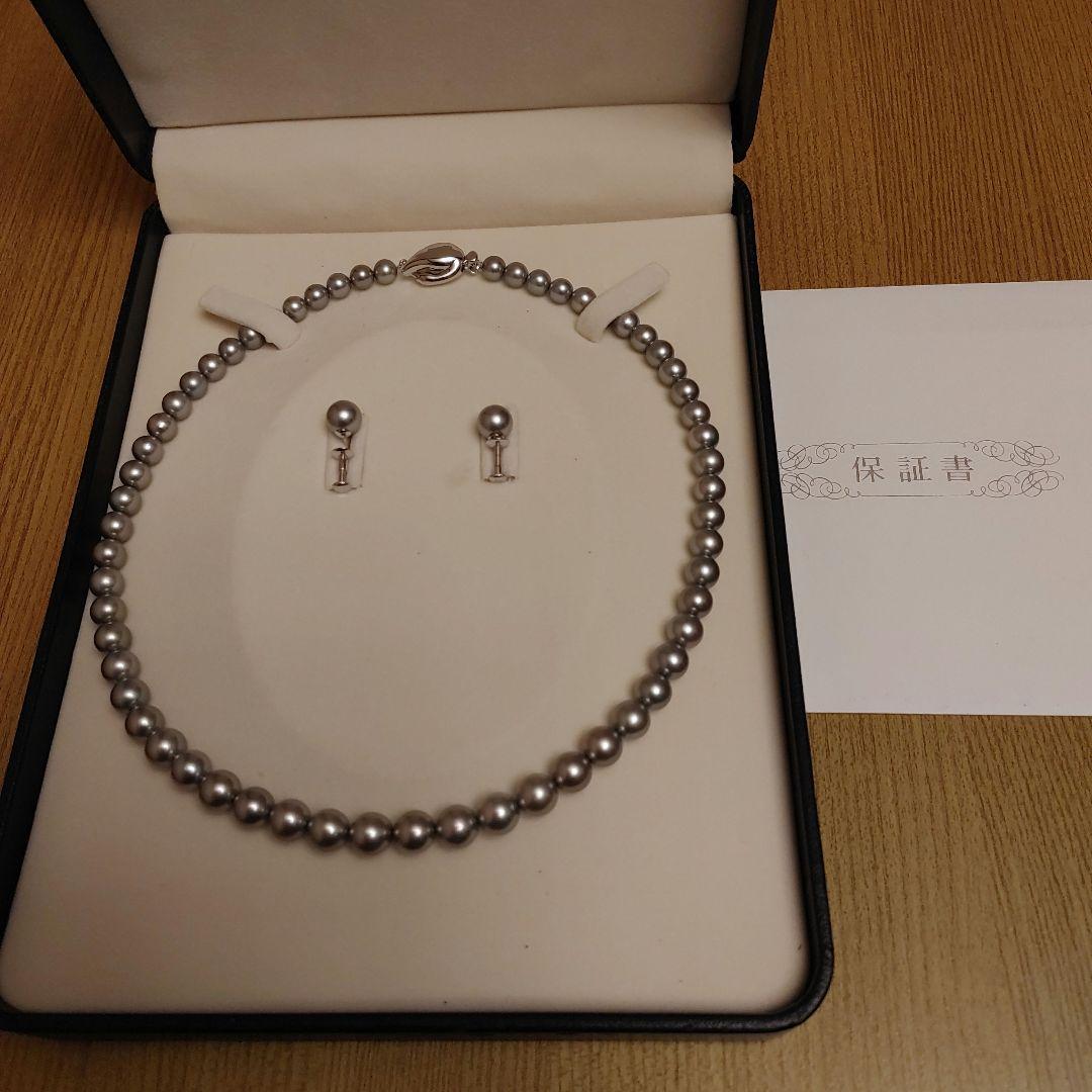 新品　TASAK I ☆ グラデーショングレーパールセット