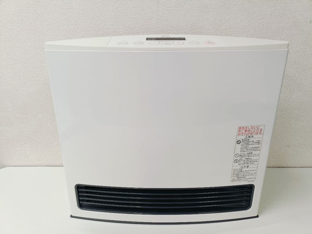 15畳用都市ガス ノーリツ ガスファンヒーター ホワイト