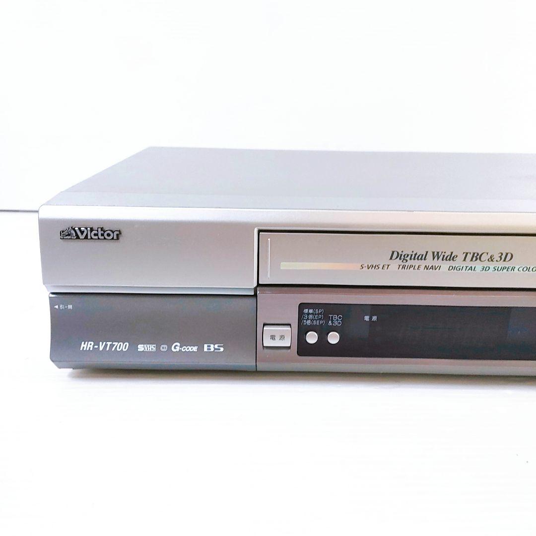 【整備品】 Victor ビクター ビデオデッキ SVHS HR-VT700