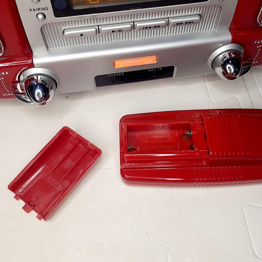 【レア美品】TEAC SL-D930 レッド CD ラジオ bluetooth