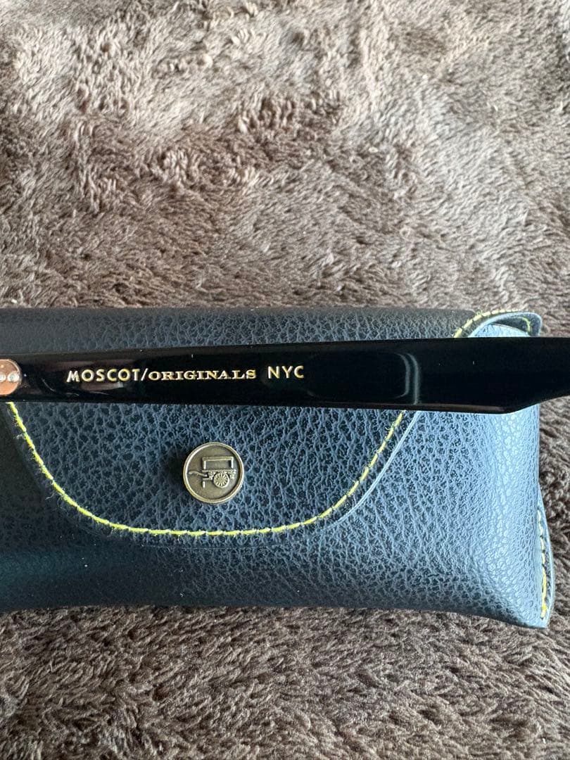 値下げMOSCOT DAHVEN(47) モスコットBlackブラック未使用