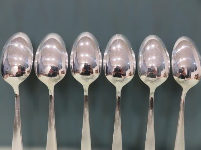 ラッキーウッド　ロッキンガム　未使用　保管品　18本セット　洋白銀　当時物　希少