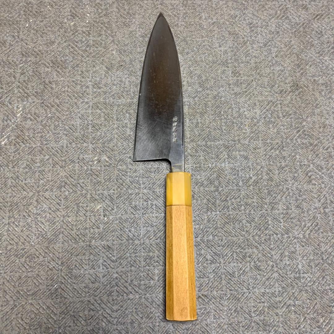 K626 鍔屋 和包丁 出刃包丁 青銅 合羽橋