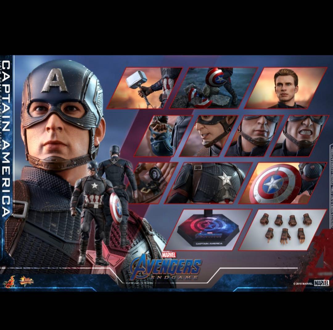 hottoys ホットトイズ　アベンジャーズ　marvel キャプテンアメリカ