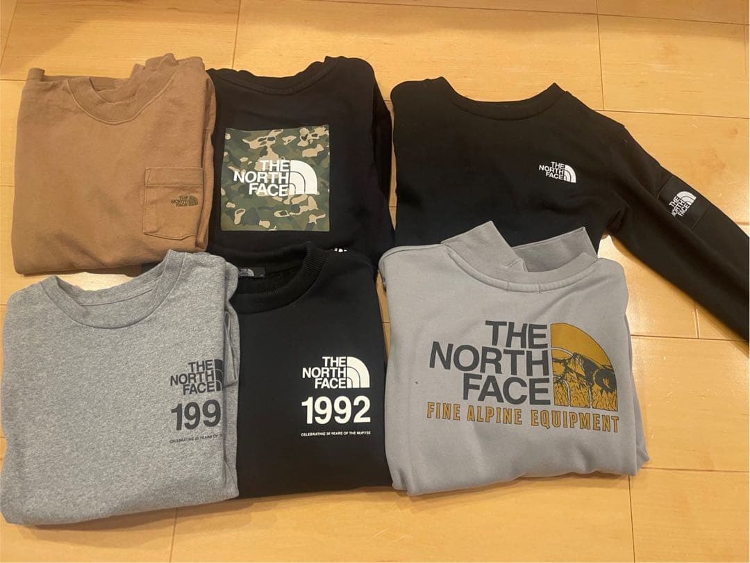 THE NORTH FACE トレーナー、ロンTセット 6点