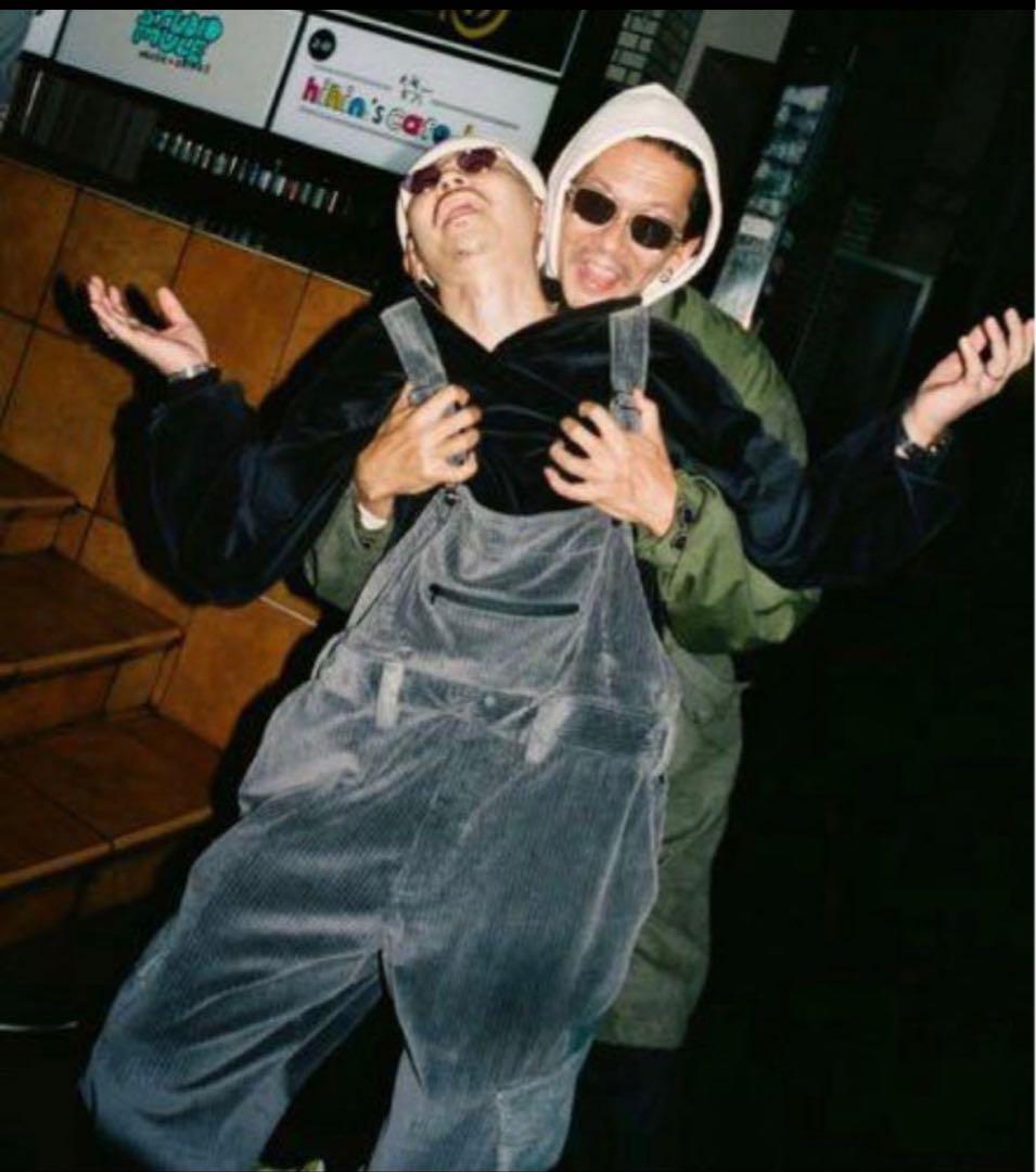 タイトブース　コーデュロイオーバーオール