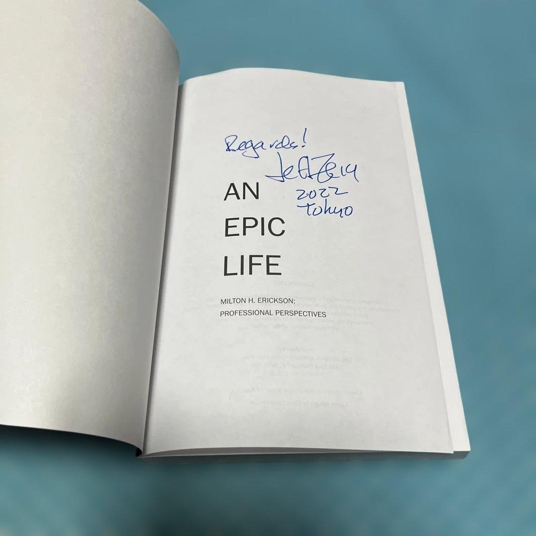 AN EPIC LIFE MILTON H.ERICKSON【匿名配送】
