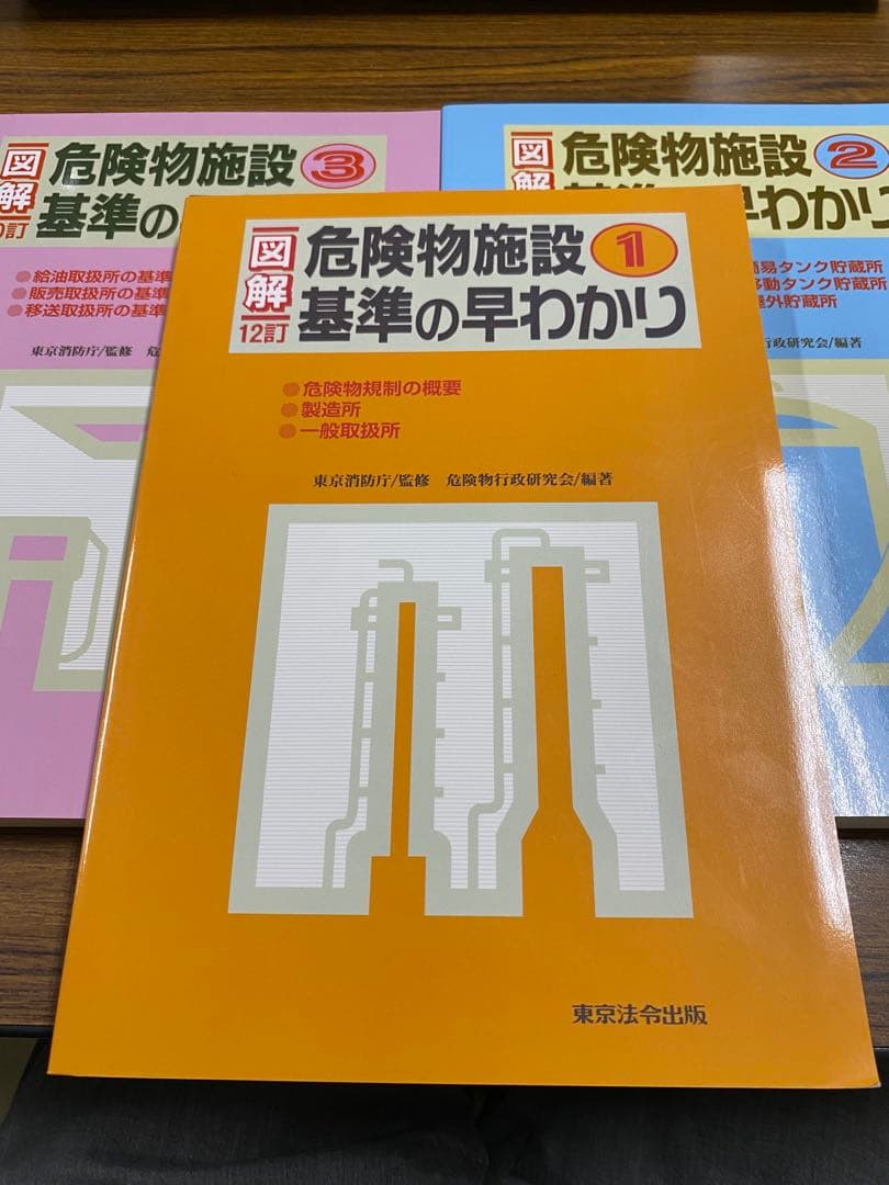 危険物施設基準の早わかり 1,2,3