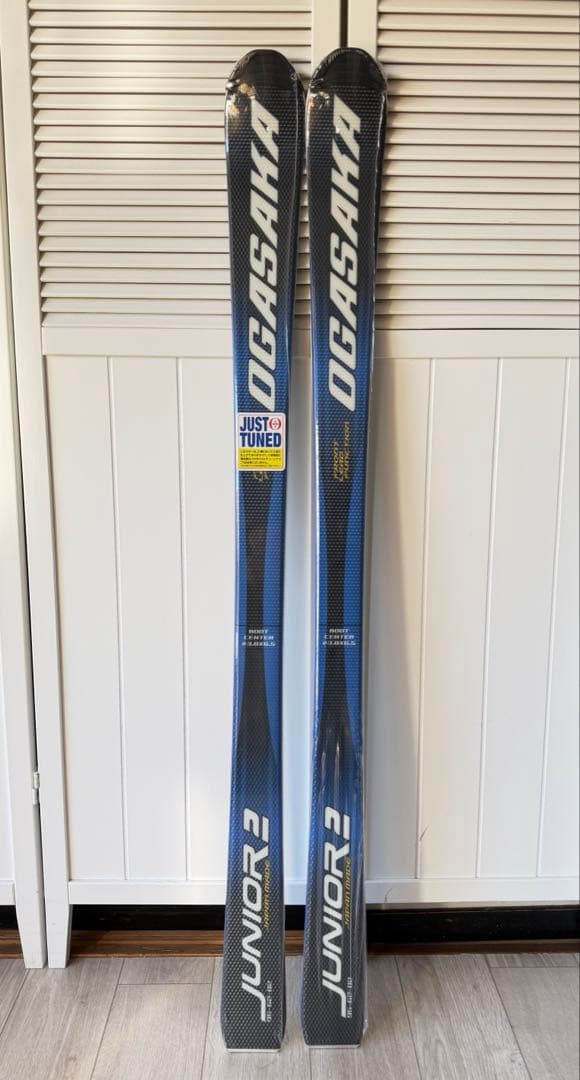 新品未使用 OGASAKA JUNIOR2 子供用スキー板 日本製 120cm