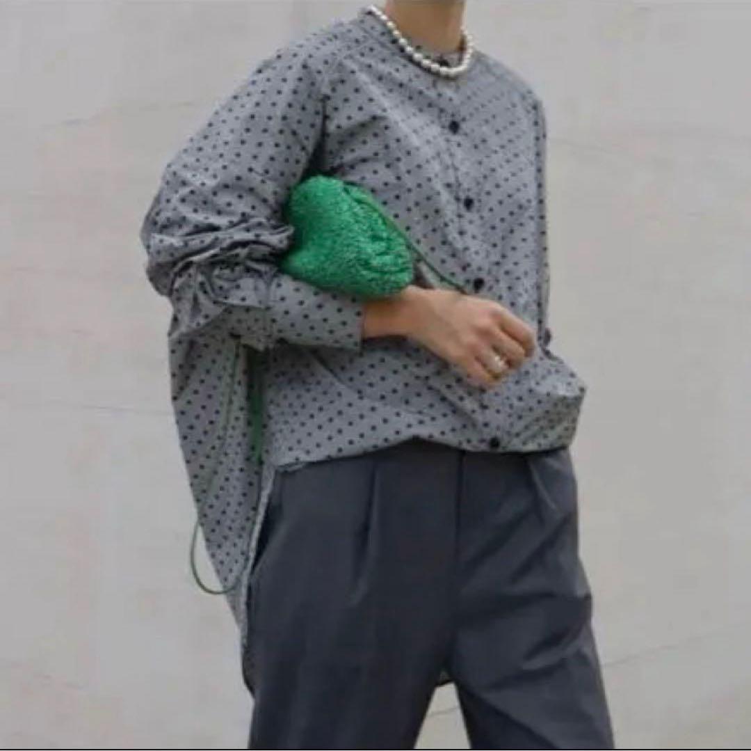 machatt マチャット　新品未使用品 ドットシャツ