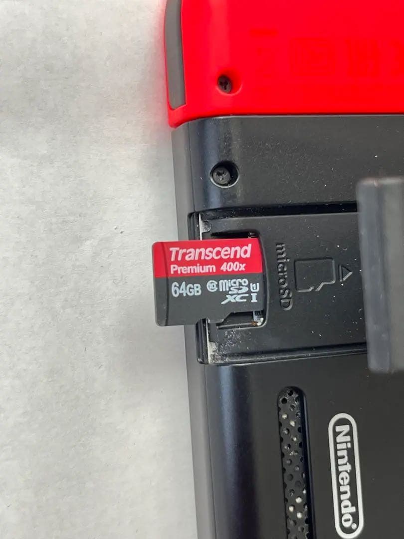 【中古】Nintendo Switch 一式 + microSD 64GB