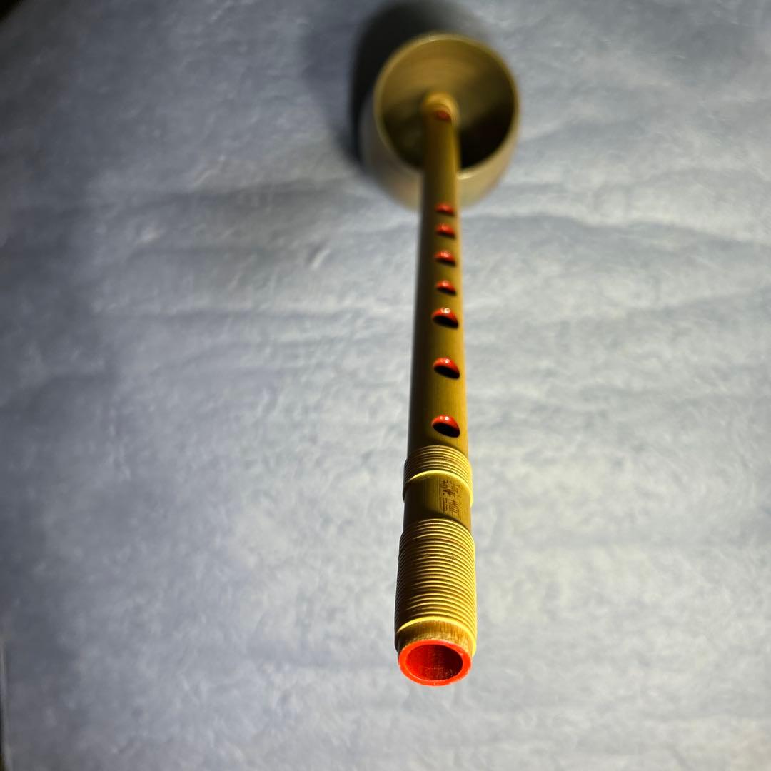 蘭情作カシュー篠笛　唄用八本調子