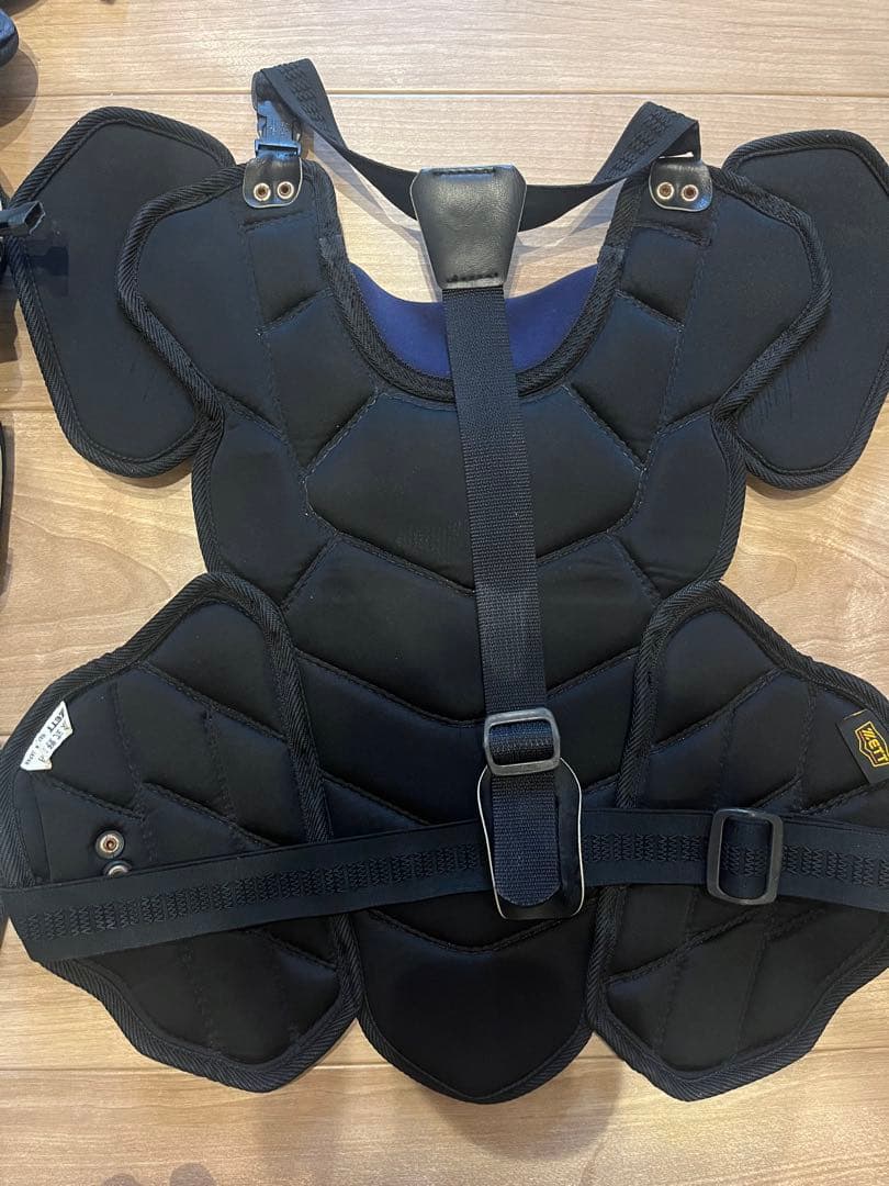 キャッチャー防具　軟式　セット　一般　ハタケヤマ防具ケース付き