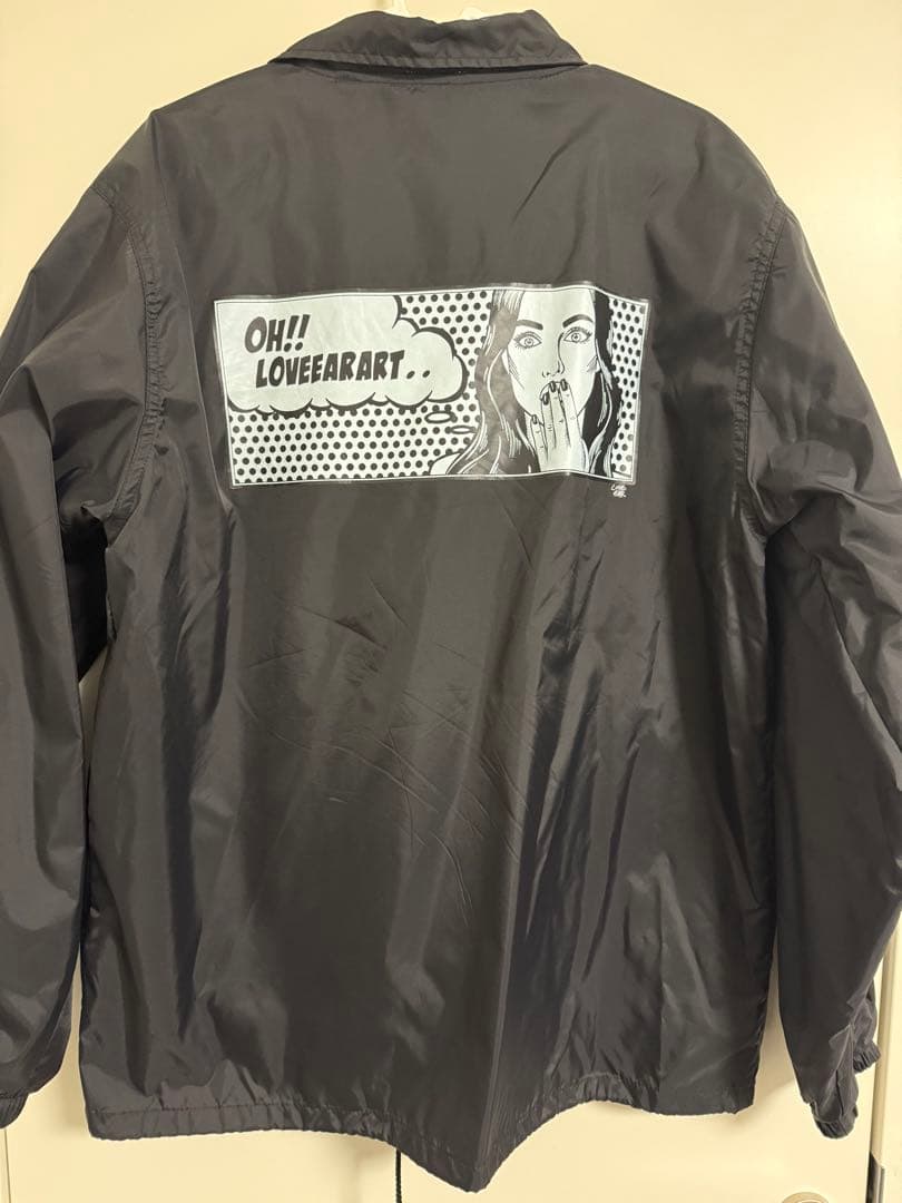 love ear art コーチジャケット