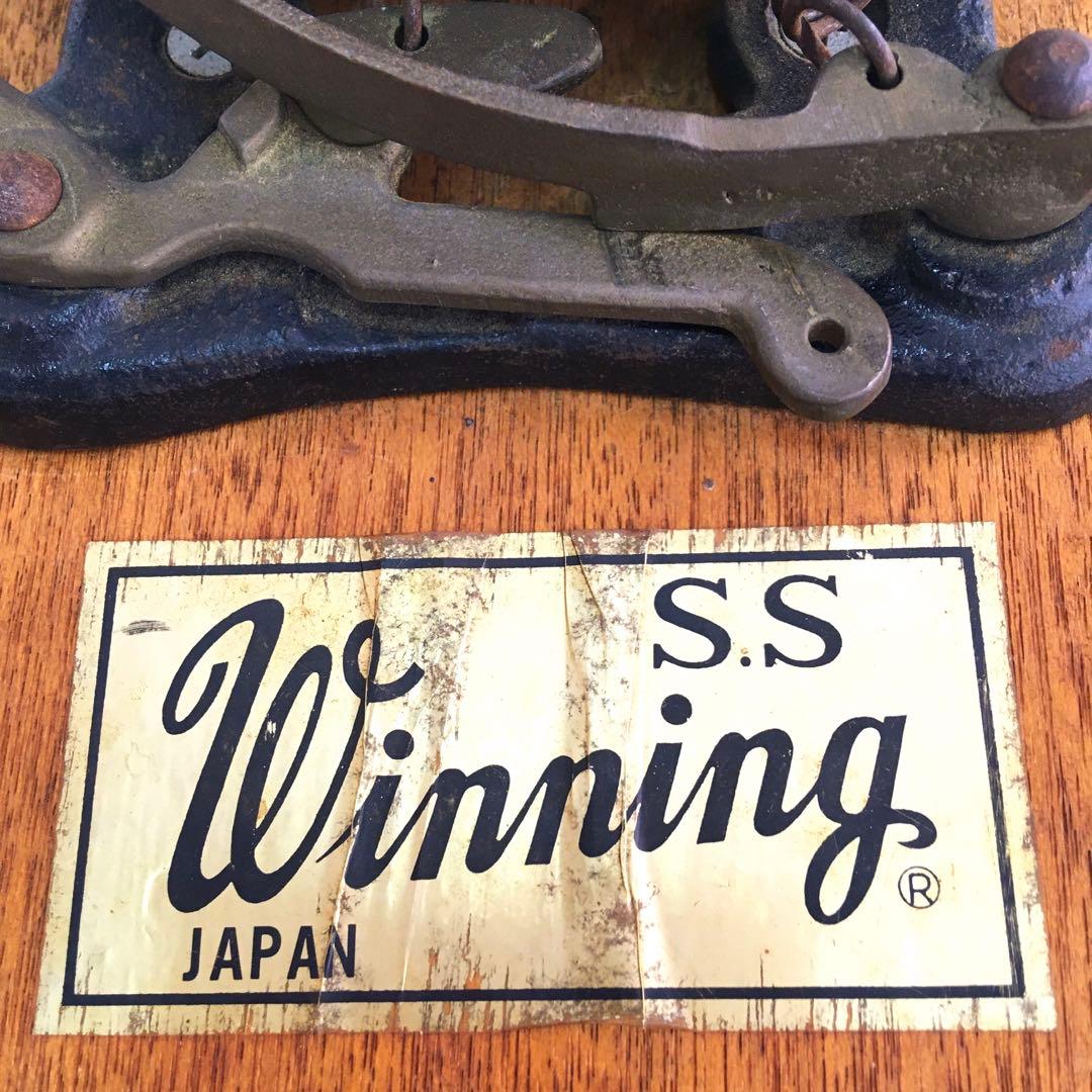 S.S. Winning アンティークベル ボクシング ゴング