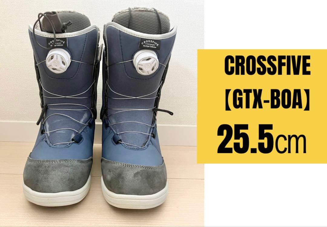 CROSSFIVE スノーボードブーツ GTX-BOA