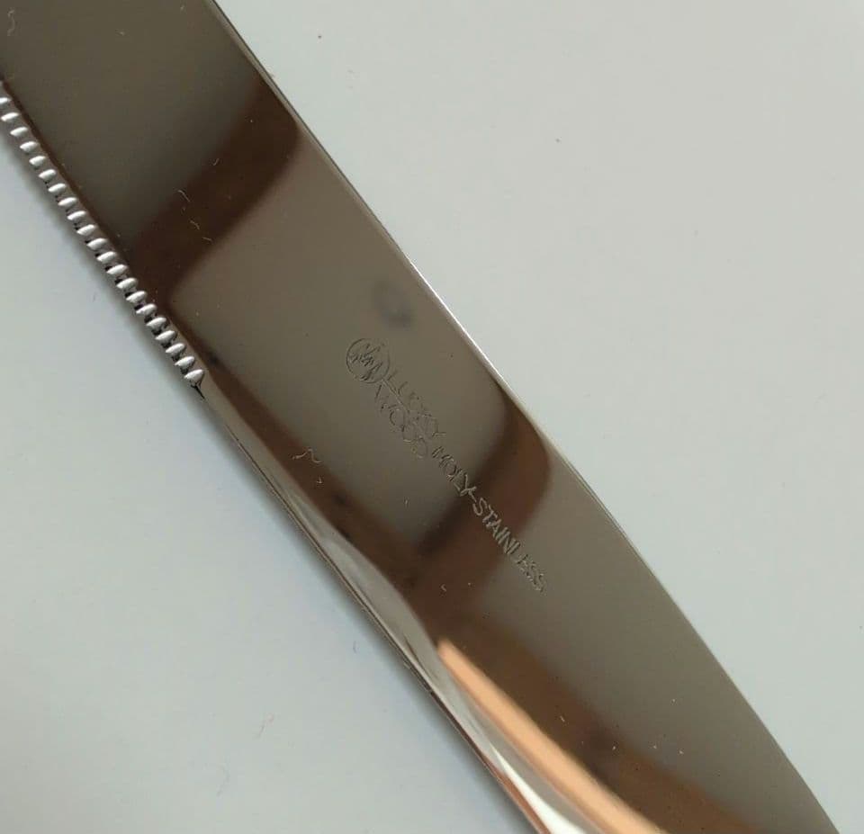 LUCKY WOODディナーセット 未使用 洋白銀器カトラリー 銀仕上げ37本