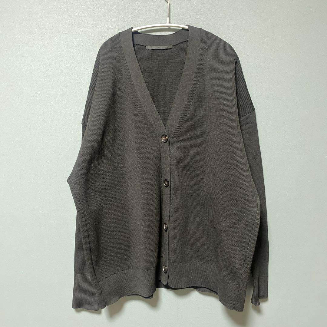 AP STUDIO ワイドニットカーディガン 黒