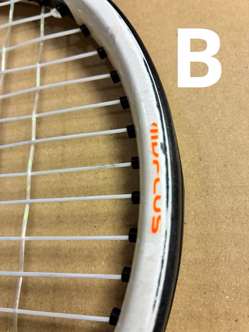 プリンス　Tour98 硬式テニスラケット 2本セット ホワイト