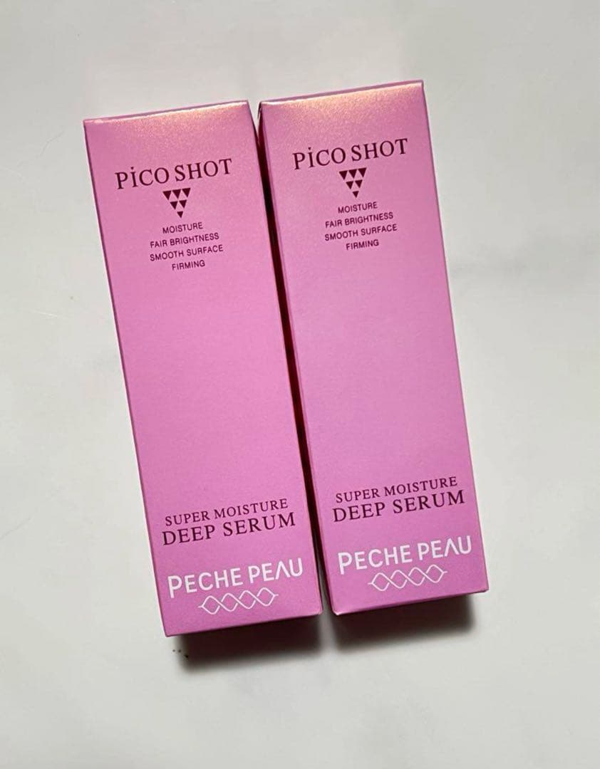 ピーチポウ ピコショット スーパーモイスチュア ディープセラム クリーム 2個