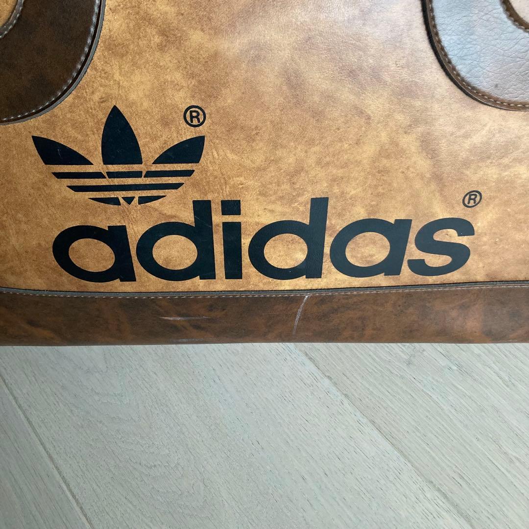 美品 70s アディダス Peter Black ボストンバック 英国製